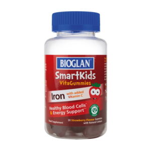 Bioglan Smartkids Iron + Vitamin C 30 gummies strawberry
