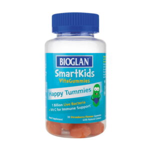 Bioglan Smartkids Happy Tummies 30 gummies strawberry