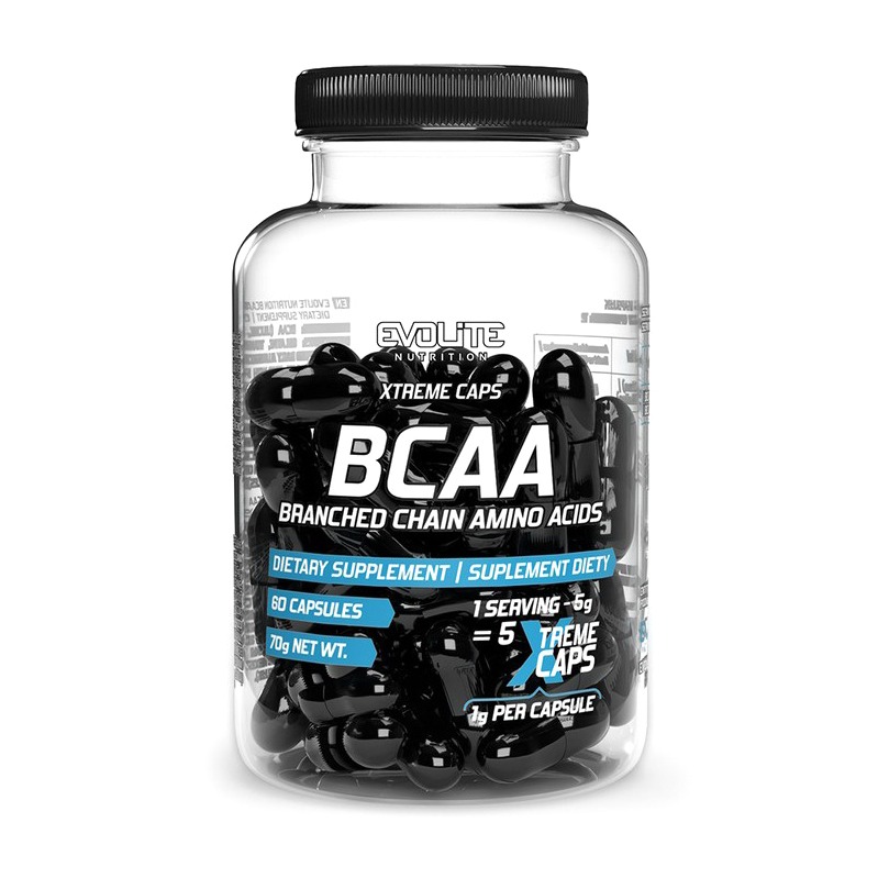 Evolite Nutrition BCAA 2:1:1 Xtreme 60 caps