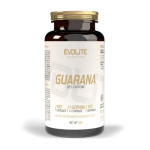 Evolite Nutrition Guarana 22% Caffeine 100 veg caps
