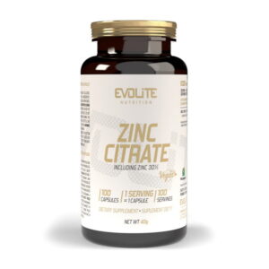 Evolite Nutrition Zinc Citrate 100 veg caps