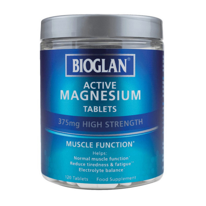 Bioglan Active Magnesium 375 mg 120 tabs