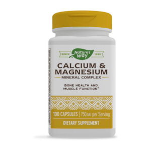 Nature's Way Calcium & Magnesium 100 caps