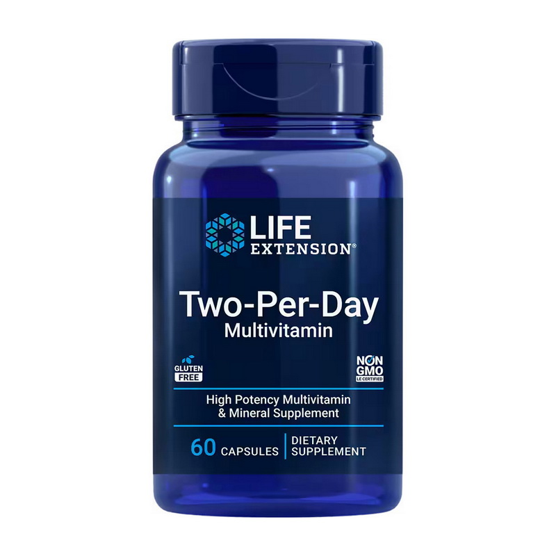 Life Extension Two-Per-Day Capsules 60 caps
