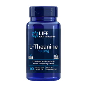 Life Extension L-Theanine 100 mg 60 veg caps
