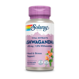 Solaray Ashwagandha 470 mg 60 veg caps