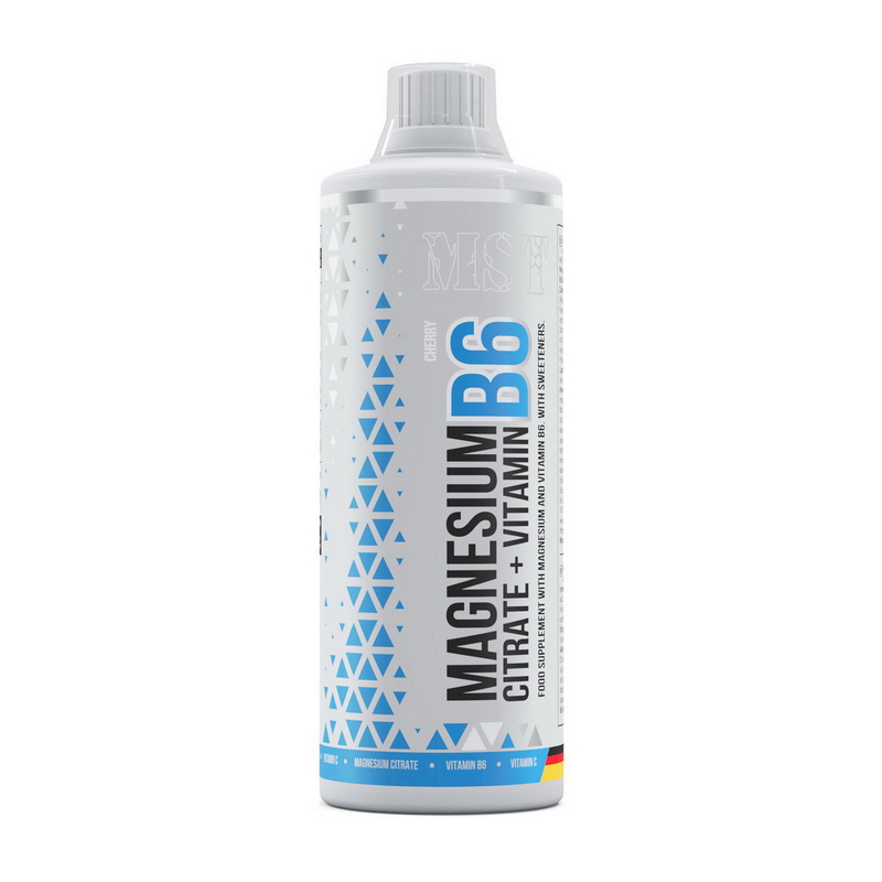 MST Magnesium Citrate With Vitamin B6 1 L