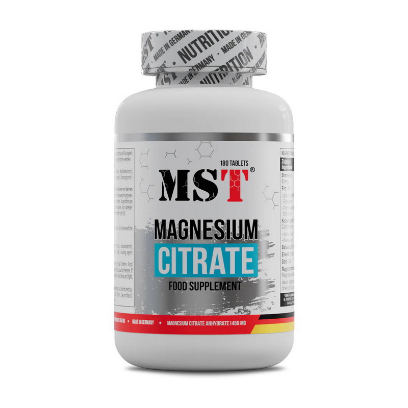 MST Magnesium Citrate 180 tab