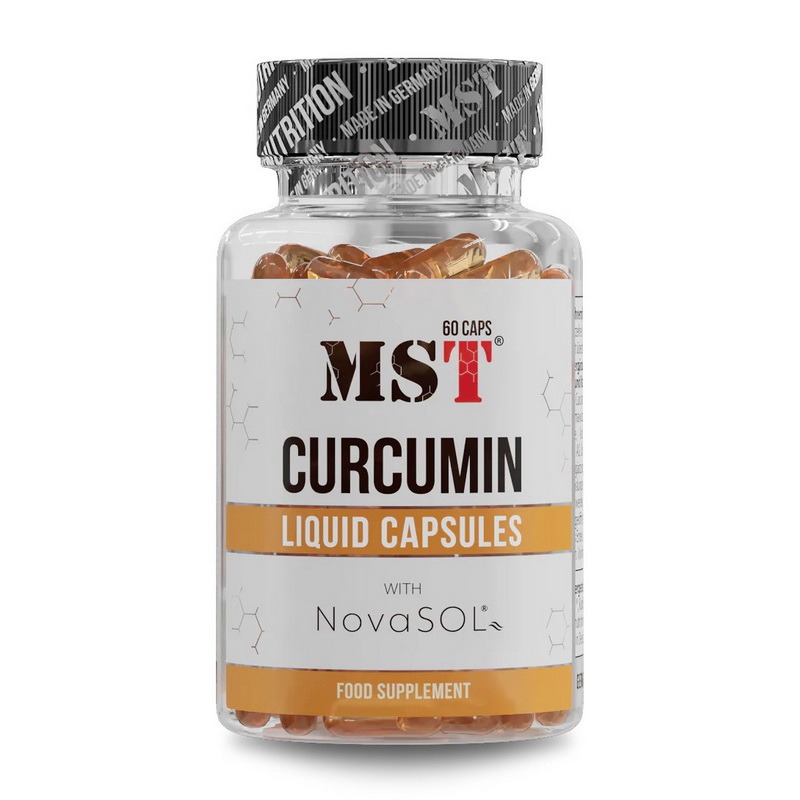 MST Curcumin Liquid Capsules 60 caps