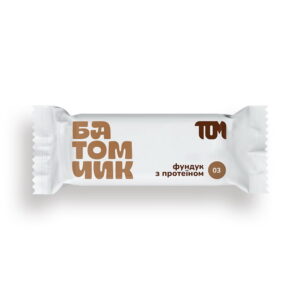 TOM peanut butter Батомчик фундук з протеїном 45 g