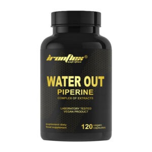 IronFlex Water Out Piperine 120 veg caps