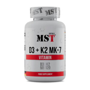 MST Vitamin D3 + K2 MK-7 60 sgels