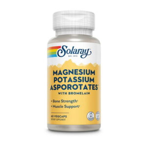 Solaray Magnesium Potassium Asportates 60 veg caps