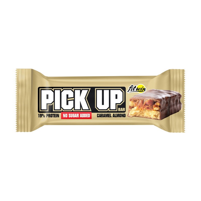 FitWin Pick Up Bar No Sugar Added 45 g caramel almond