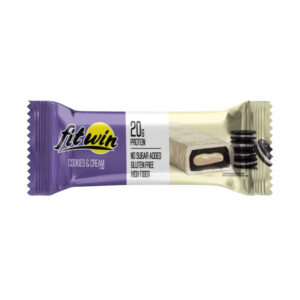 FitWin Fitwin Bar No Sugar Added 60 g cookies & cream