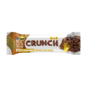 FitWin Crunch Bar No Sugar Added 50 g chocolate and orange