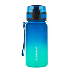 UZSPACE Uzspace Frosted Gradient Waterbottle 3034 350 ml blue/green