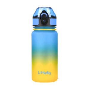 UZSPACE Littlebig Waterbottle 3020 350 ml yellow/blue