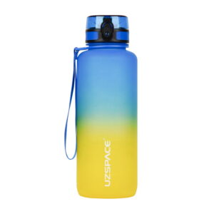 UZSPACE Uzspace Frosted Gradient Waterbottle 3056 1,5 L blue/yellow
