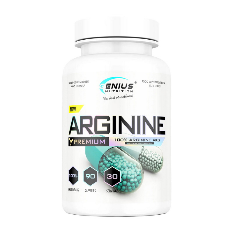 Genius Nutrition Arginine 90 caps