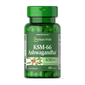 Puritan's Pride KSM-66 Ashwagandha 450 mg 60 caps