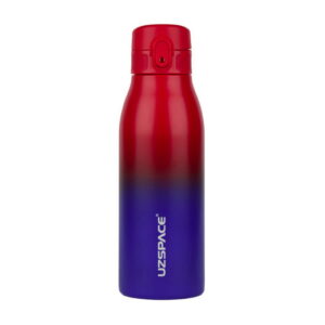 UZSPACE Uzspace Iron Gradient Waterboottle 4203 600 ml red/blue