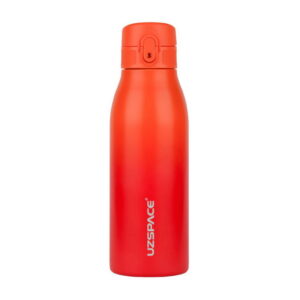 UZSPACE Uzspace Iron Gradient Waterboottle 4203 600 ml orange/red