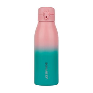 UZSPACE Uzspace Iron Gradient Waterboottle 4203 600 ml pink/blue