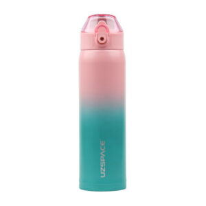 UZSPACE Uzspace X4 Gradient Waterboottle 4201 500 ml pink/blue