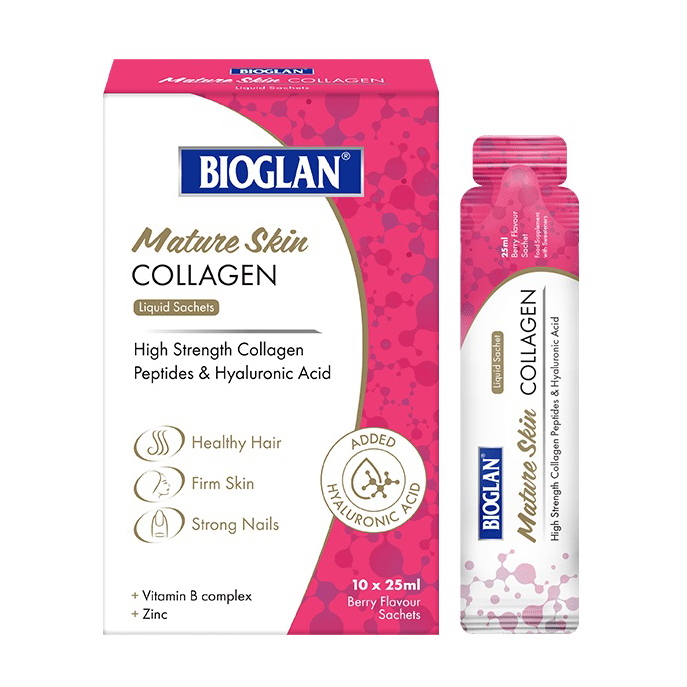 Bioglan Mature Skin Collagen 10*25 ml berry