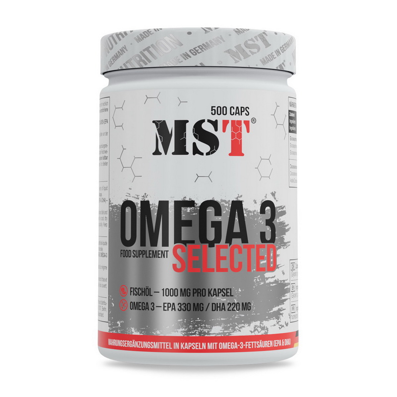 MST Omega 3 Selected 500 softgels