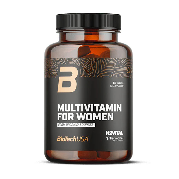 BioTech Multivitamin for Women Organic 60 tabs
