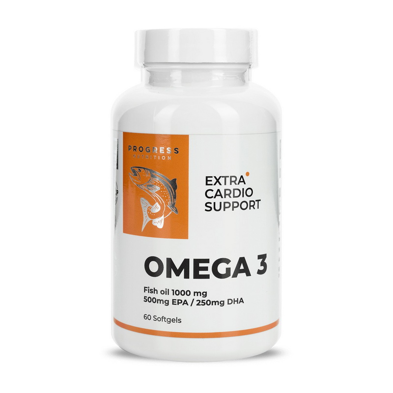 Progress Nutrition Omega 3 60 softgels