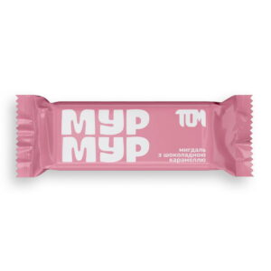 TOM peanut butter Батомчик мигдаль з шоколадною карамеллю 45 g