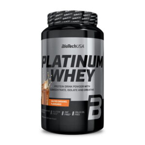 BioTech Platinum Whey 1 kg bourbon vanilla ice cream