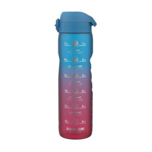 PowerPlay ION8 Waterbottle 1 L blue/pink gradien