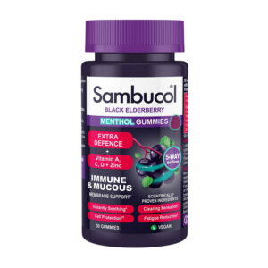 Sambucol Black Elderberry Immune & Mucous 30 gummies