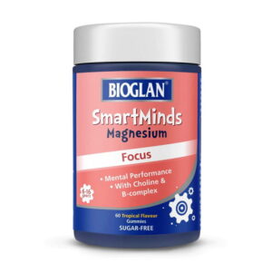 Bioglan SmartMinds Magnesium Focus 60 gummies tropical