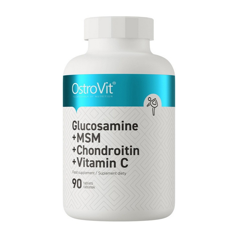 OstroVit Glucosamine + MSM + Chondroitin + Vitamin C 90 tabs
