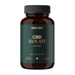 Mind Shi CBD Isolate 1500 mg 60 sgels