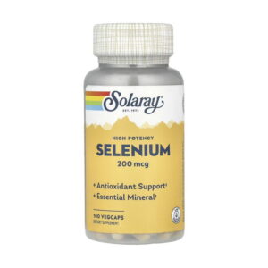 Solaray Selenium 200 mcg High Potency 100 veg caps