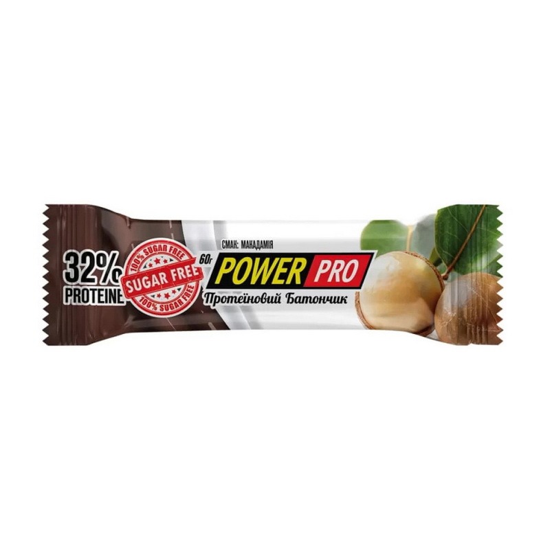 Power Pro Power Pro 32% Sugar Free 60 g макадамія