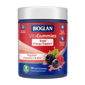 Bioglan VitaGummies Iron 30 soft gummies mixed berry
