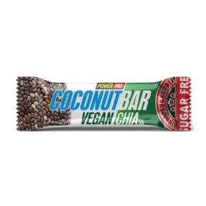 Power Pro Coconut Bar Vegan Chia 50 g