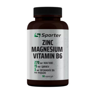 Sporter Zinc Magnesium Vitamin B6 90 caps