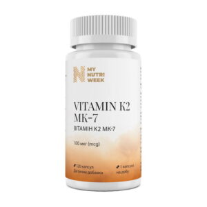 My Nutri Week Vitamin K2 MK-7 100 mcg 120 caps