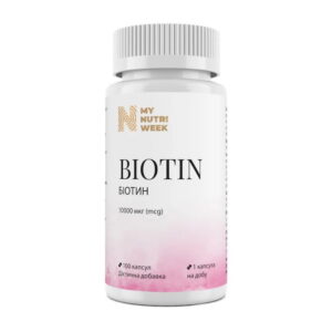 My Nutri Week Biotin 10000 mcg 100 caps
