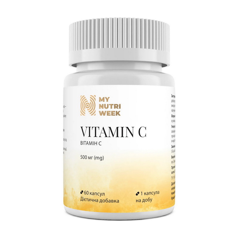 My Nutri Week Vitamin C 500 60 caps