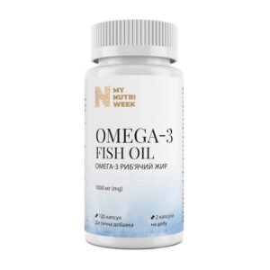 My Nutri Week Omega-3 Fish Oil 1000 mg 120 caps