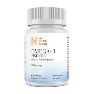 My Nutri Week Omega-3 Fish Oil 1000 mg 60 caps